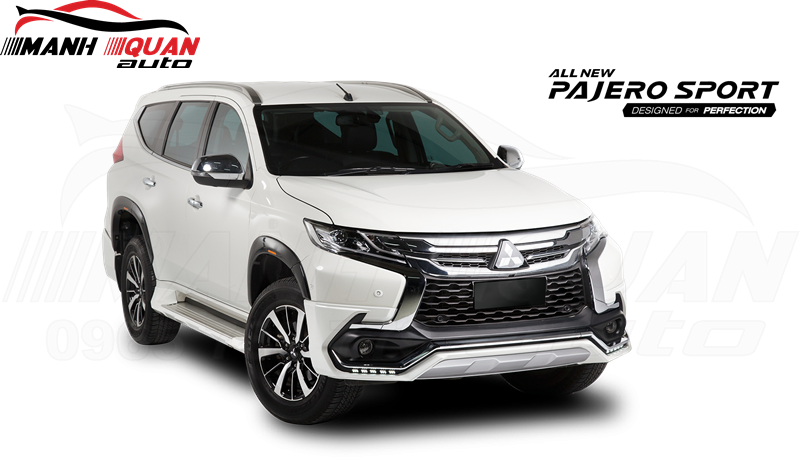 bản thiết kế body kit có đèn LED Mitsubishi PajeroSport