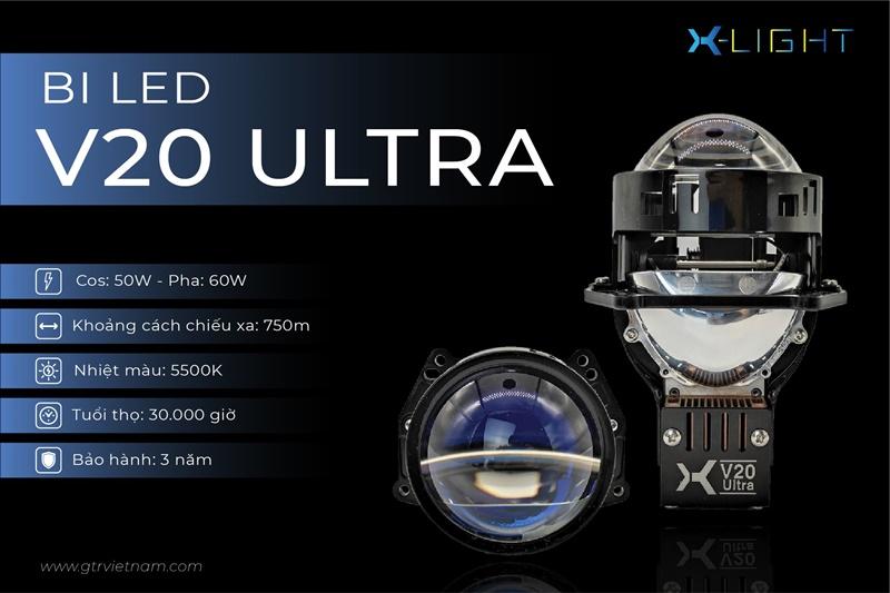 Thông số X-light V20 Ultra