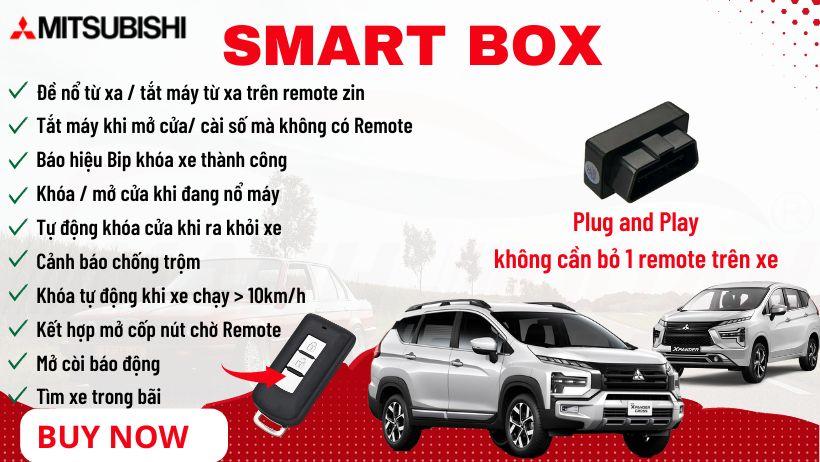 Tính năng smart box cho dòng xe Mitsubishi