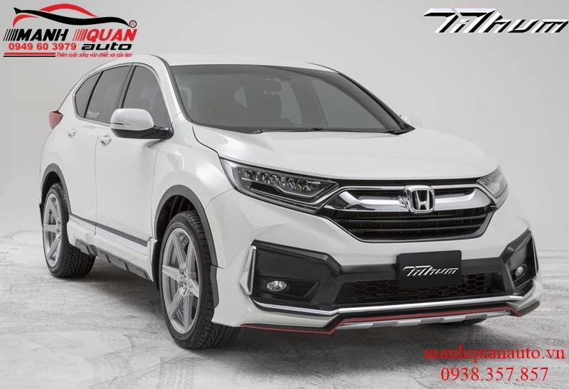 Ốp cản trước Honda CRV 2018 mẫu Tithum