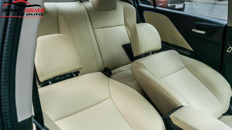 Bọc lại ghế da thay đổi không gian nội thất cho Honda City 2014