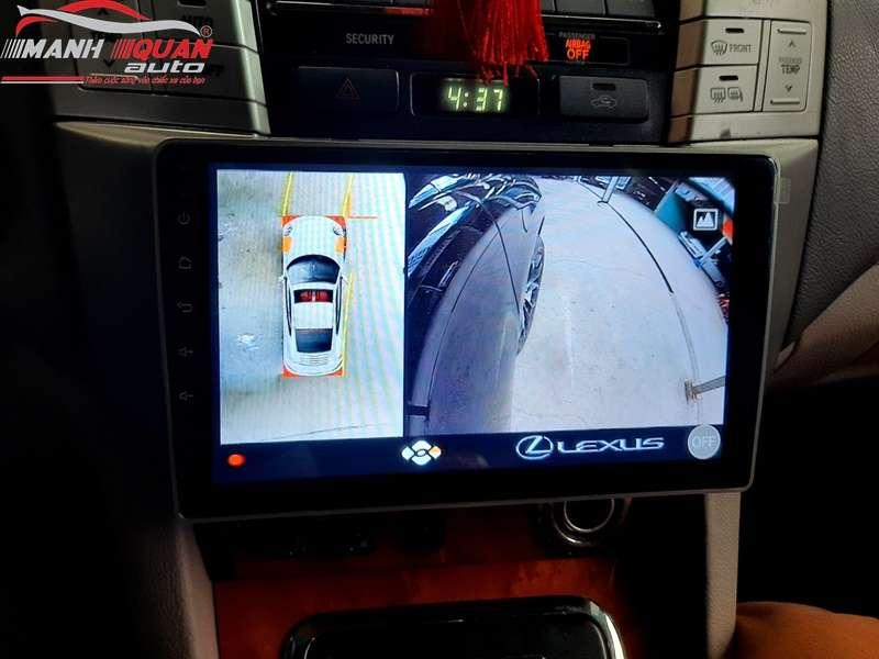 Camera 360 DCT cho xe Lexus LX350