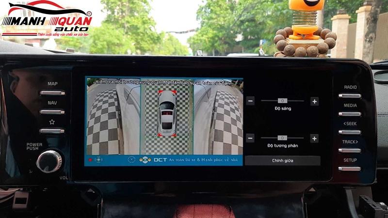Không chỉ hỗ trợ lái xe an toàn, camera 360 DCT còn ghi lại toàn cảnh hành trình