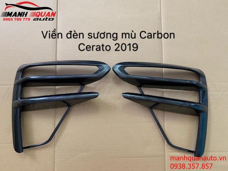 Viền đèn sương mù carbon Cerato 2019