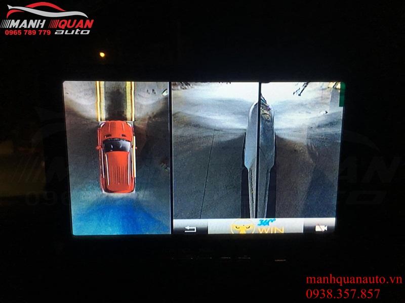 Camera 360 độ Owin Sony cho xe Chevrolet Traiblazer mang lại hình ảnh sắc nét dù là ban đêm