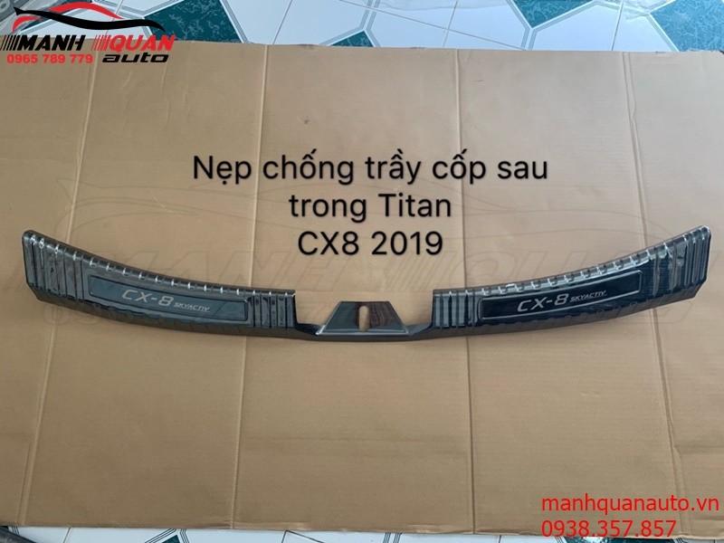 Nẹp chống trầy cốp trong titan CX8 2019