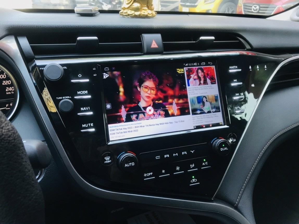 Lắp đặt màn hình android cho Toyota Camry ?  Thời gian lắp đặt?