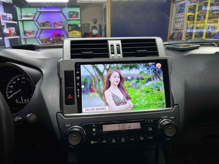 Lắp đặt màn hình android cho Toyota Land Cruiser Prado ?  Thời gian lắp đặt?
