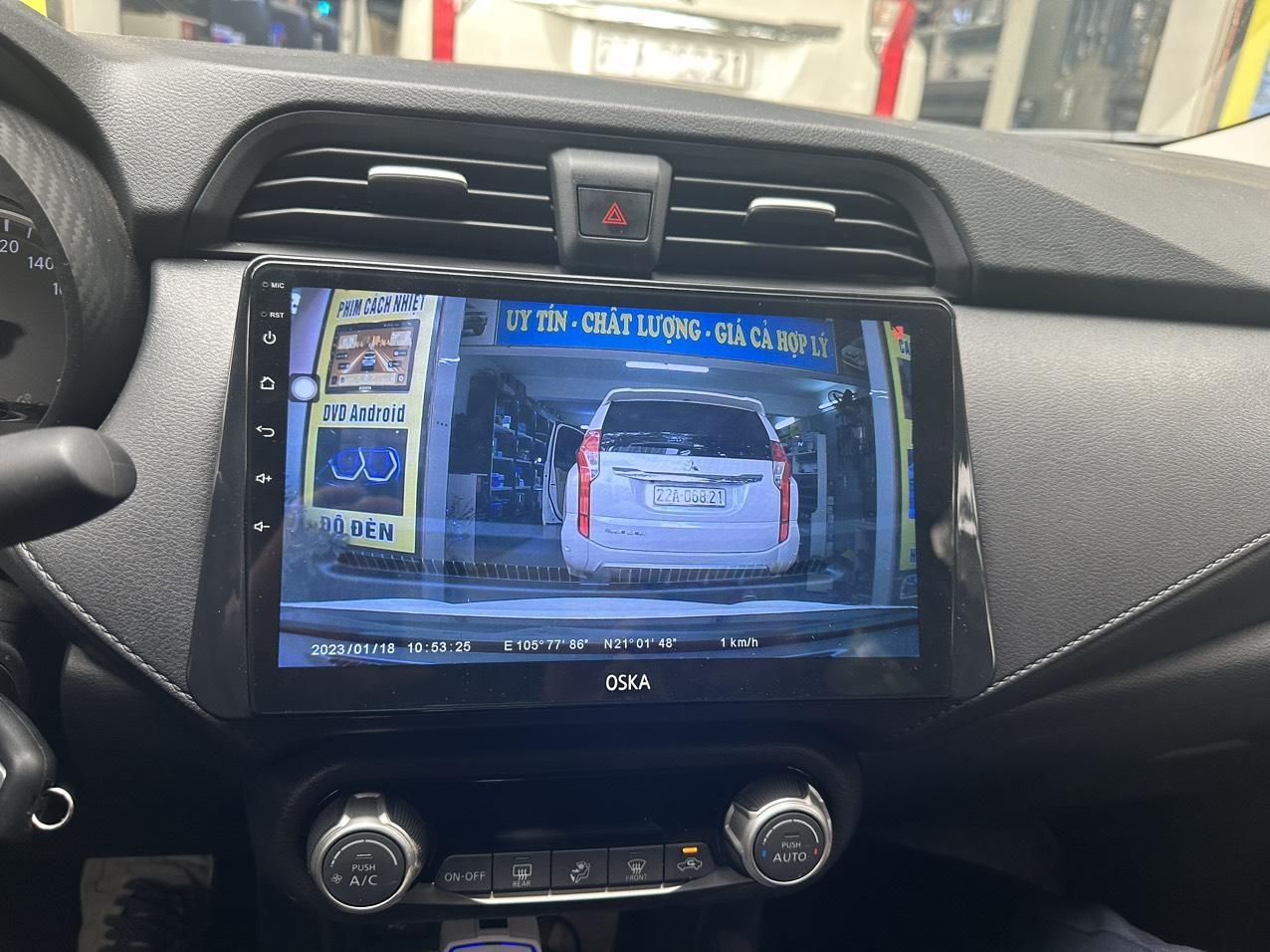 Lắp đặt màn hình android cho Nissan Almera có bị mất zin ?