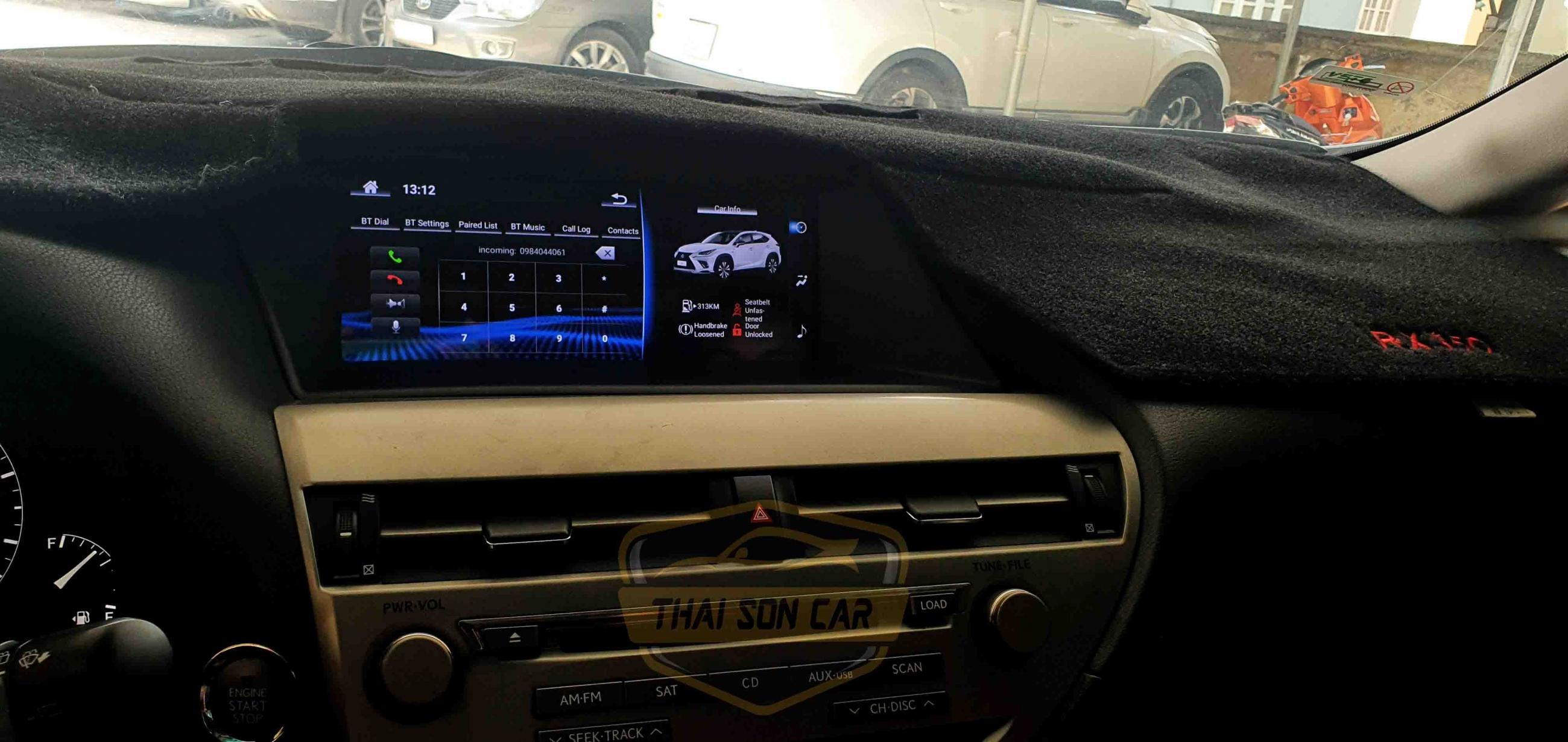 Màn hình Android Fly cho LEXUS RX350