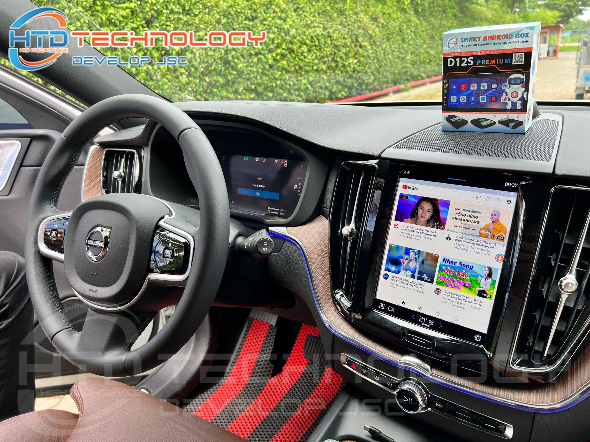 Lắp HTD D12S Premium cho ô tô