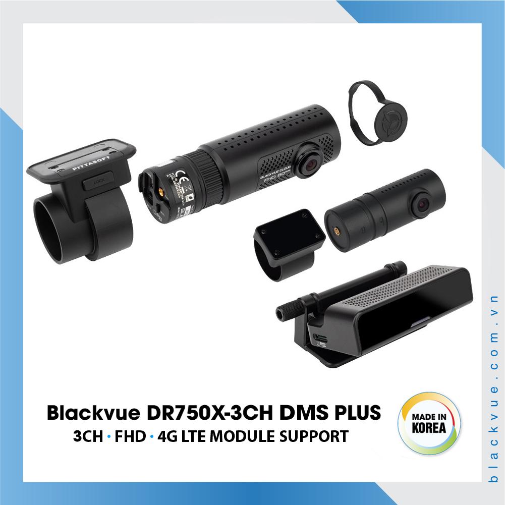 Camera hành trình Blackvue DR750X-3CH LTE Plus