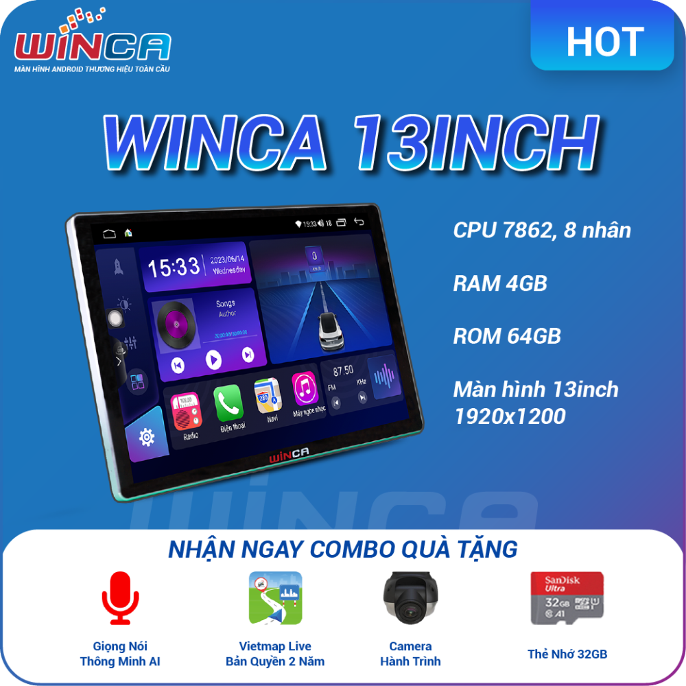 Màn hình Winca S300+ 13 Inch 