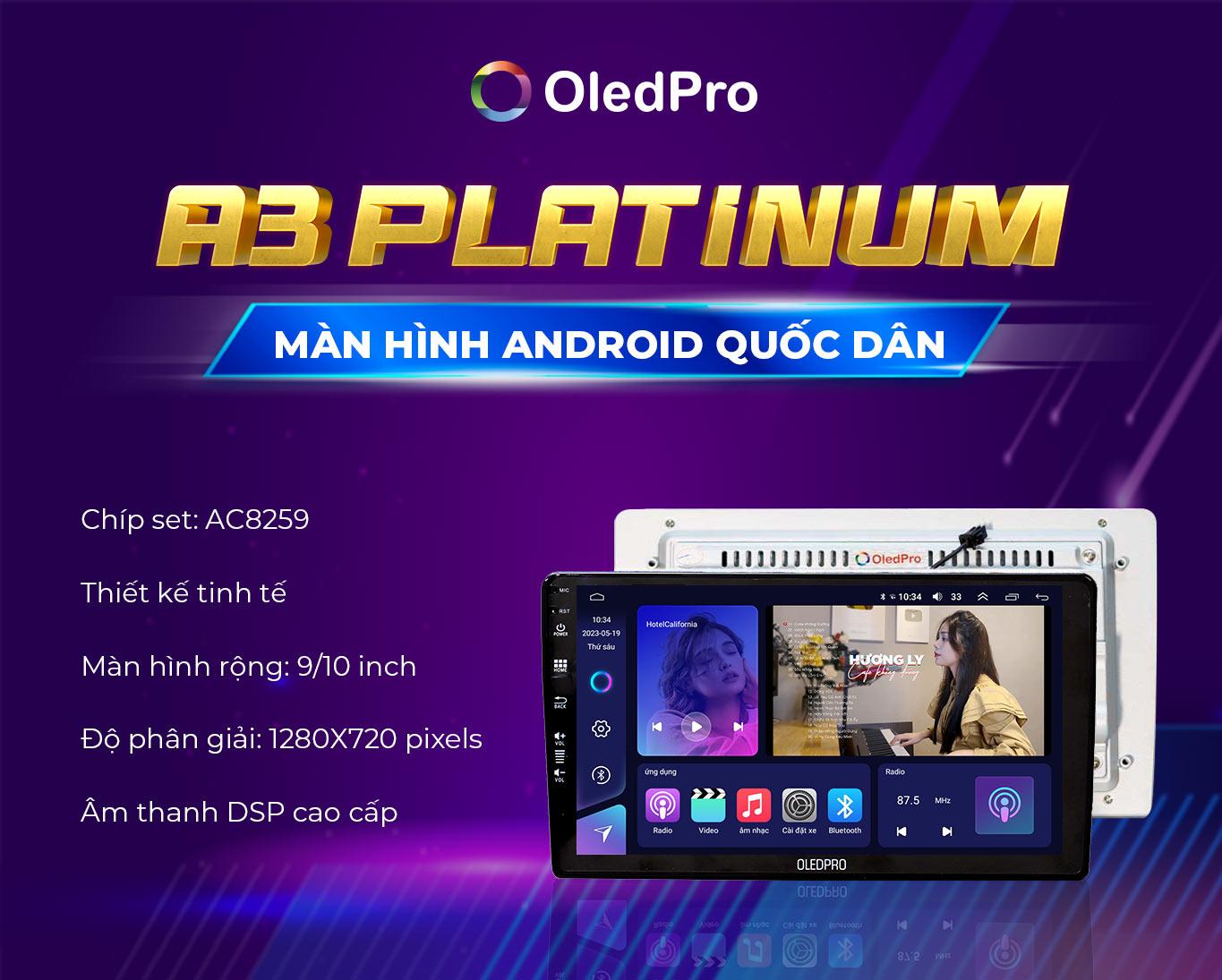 Màn hình OledPro A3 Platinum