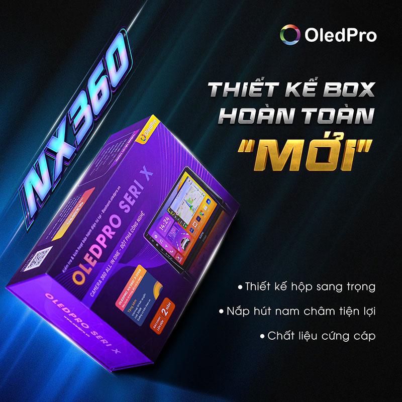 Màn hình OledPro NX360 liền camera 360 có thiết kế box hoàn toàn mới