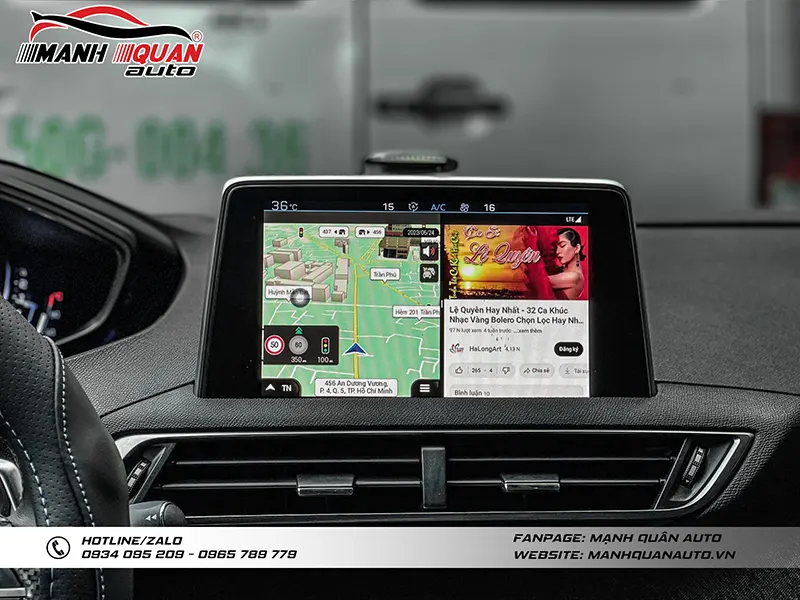 Lắp android box cho ô tô mang đến nhiều ứng dụng giải trí lẫn hỗ trợ lái an toàn