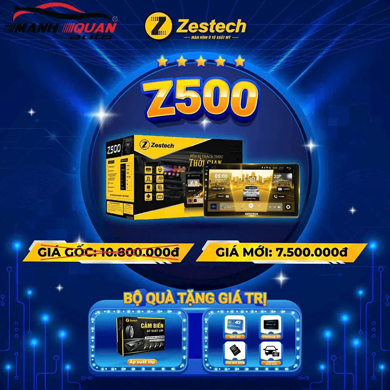 Bảng giá màn hình Zestec h Z500 khuyến mãi
