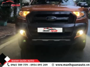 FORD WILDTRAK nang cap don gian nhung day tien ich