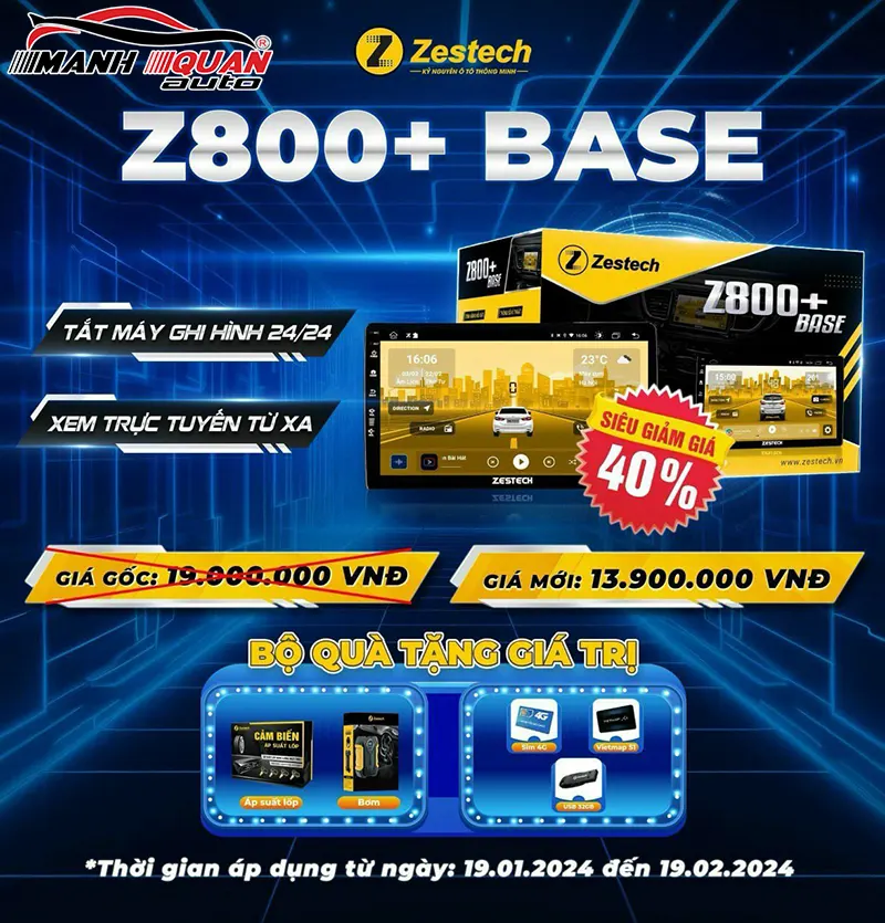 Bảng giá Zestech Z800+ Base