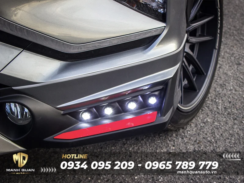 Body kit cho Mitsubishi Xpander 2018-2021 mẫu Vazooma-X