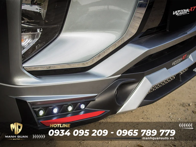 Body kit cho Mitsubishi Xpander 2018-2021 mẫu Vazooma-X