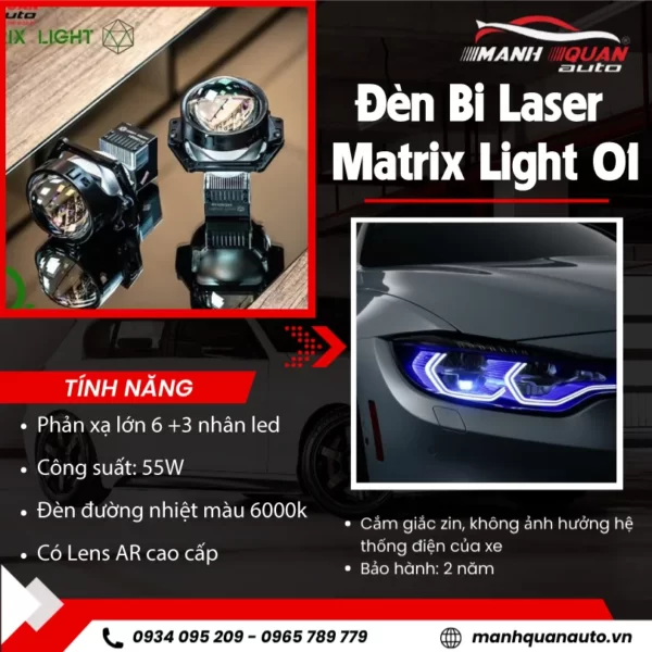 do den laser matrix light o1