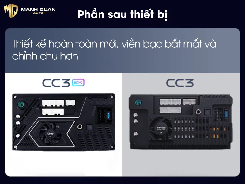 Màn Hình Teyes CC3 2K Khác biệt của màn hình Teyes CC3 2K và Teyes CC3
