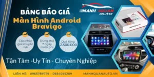 Màn hình android Bravigo giá bao nhiêu