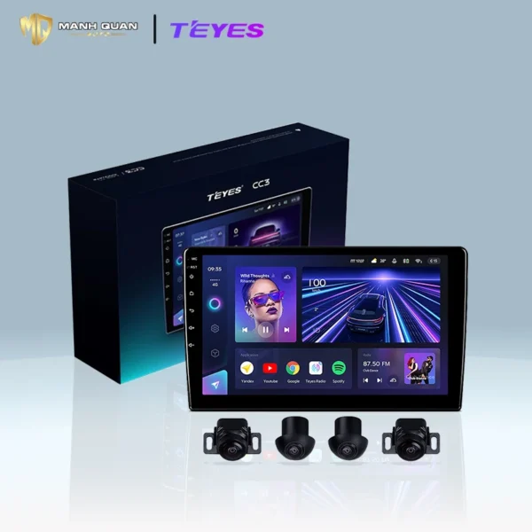 Màn hình android Teyes CC3 360 liền camera