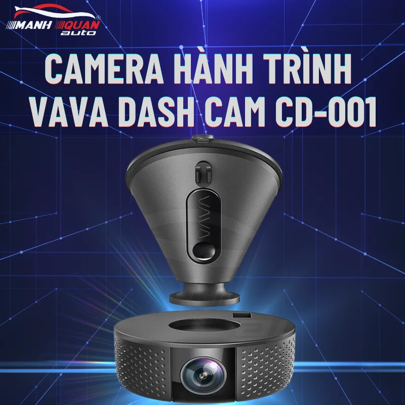 Lắp Camera Hành Trình Vava Dash Cam CD-001