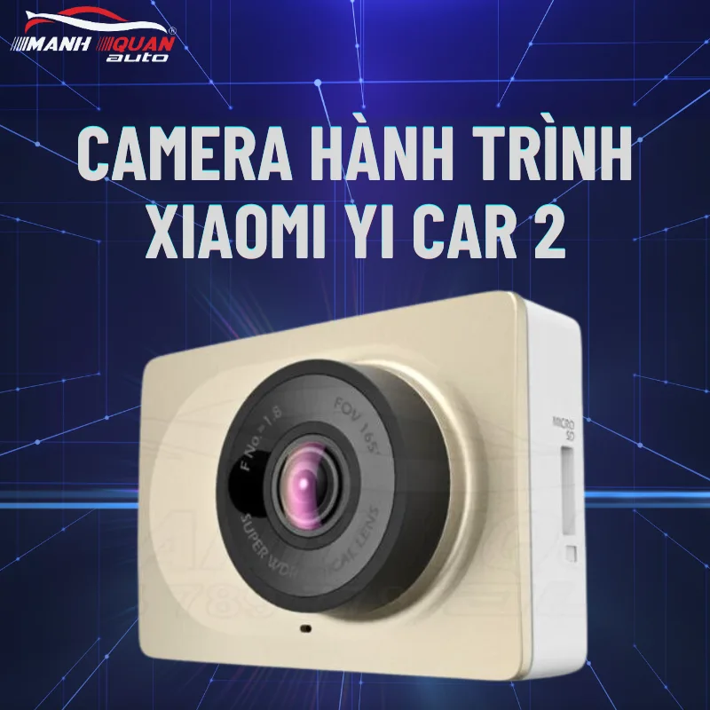 Gắn Camera Hành Trình Xiaomi Yi Car 2 Ô Tô