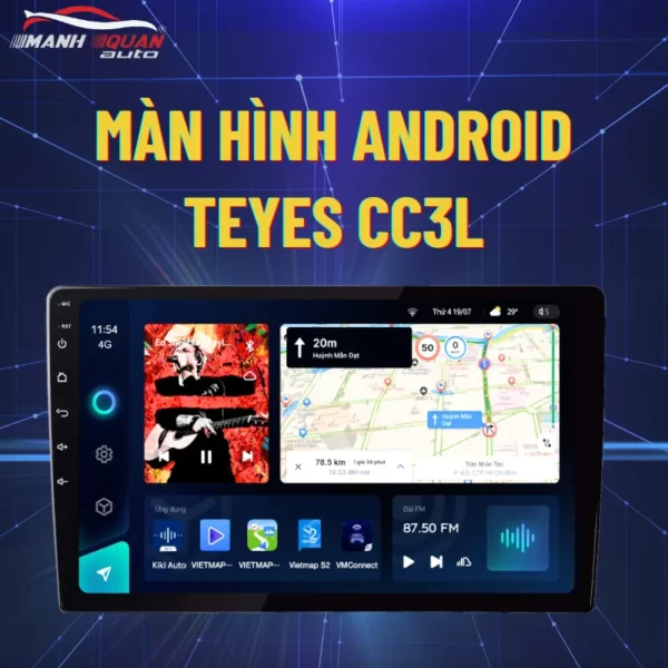 Lắp Màn Hình Android Teyes CC3L Cho Ô Tô