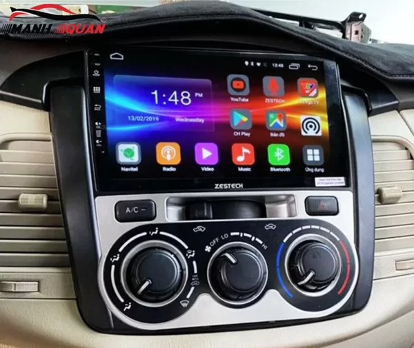 Gắn Màn Hình Android Xe Toyota Innova Tại Tphcm