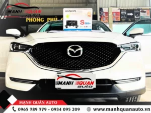 Mazda cx5 nang cap man hinh s300 lien camera 360 chinh xac an toan