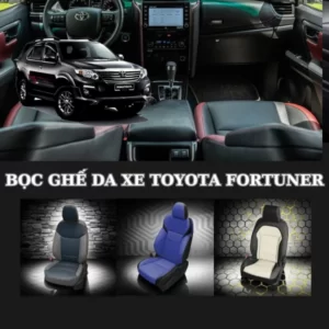 Toyota fortuner 2015 boc ghe da cao cap chat luong