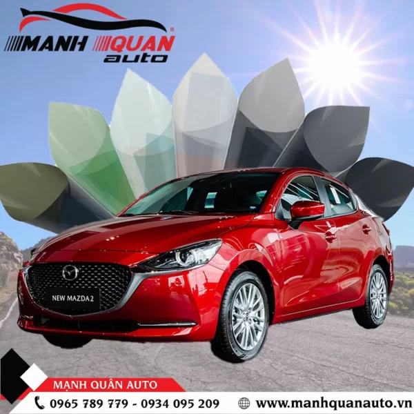 Dán Phim Cách Nhiệt Xe Mazda 2