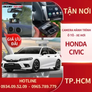 Camera Hành Trình Ô Tô Honda Civic | Chính Hãng Giá Tốt