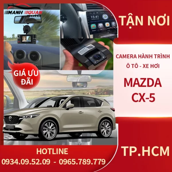 Camera Hành Trình Ô Tô Mazda CX-5 | Chính Hãng Giá Tốt