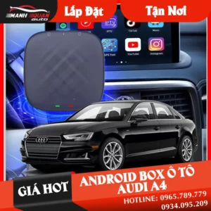 【 Giá Hot 】 Gắn Android Box Cho Xe Audi A4 | Loại tốt