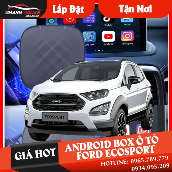 【 Giá Hot 】 Gắn Android Box Cho Xe Ford EcoSport | Loại tốt