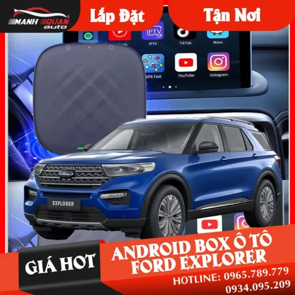 【 Giá Hot 】 Gắn Android Box Cho Xe Ford Explorer | Loại tốt 1️⃣
