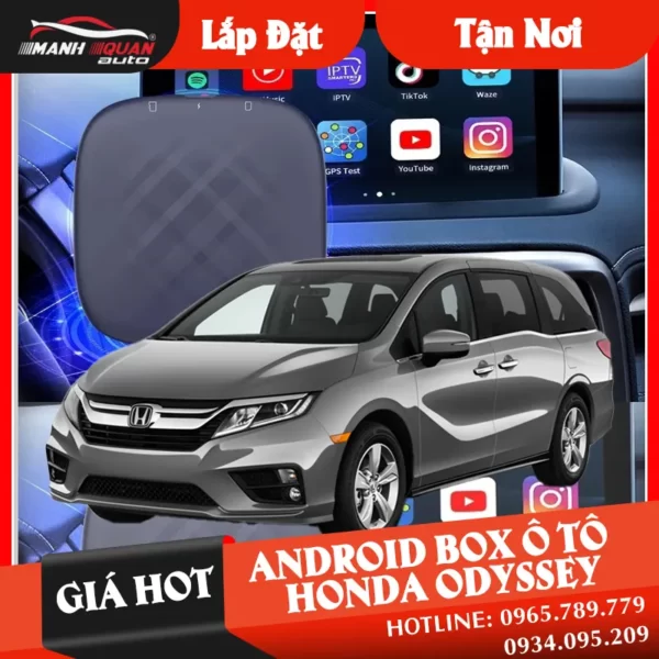 【 Giá Hot 】 Gắn Android Box Cho Xe Honda Odyssey | Loại tốt 1️⃣