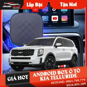 【 Giá Hot 】 Gắn Android Box Cho Xe Kia Telluride | Loại tốt