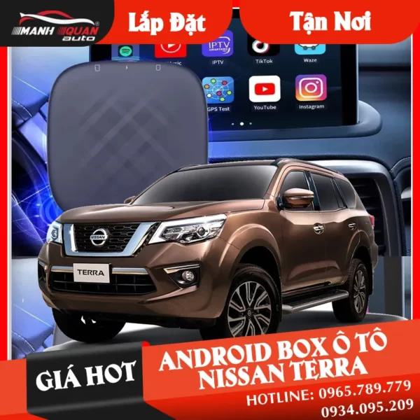 【 Giá Hot 】 Gắn Android Box Cho Xe Nissan Terra | Loại tốt 1️⃣