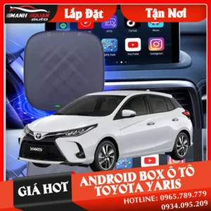 【 Giá Hot 】 Gắn Android Box Cho Xe Toyota Yaris | Loại tốt