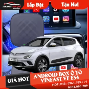 【 Giá Hot 】 Gắn Android Box Cho Xe Vinfast VF e34 | Loại tốt