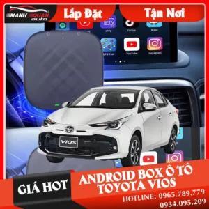 【 Giá Hot 】 Gắn Android Box Cho Xe Toyota Vios | Loại tốt