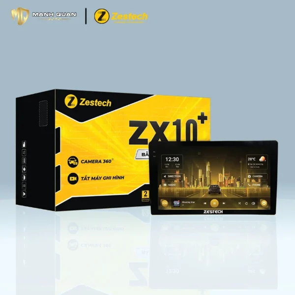 Màn hình Zestech ZX10+ bản tiêu chuẩn