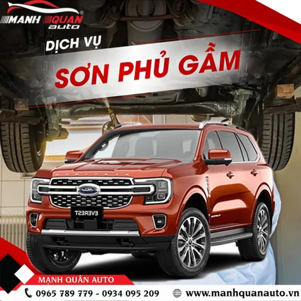 Phủ Gầm Cho Ford Everest - Bảng Giá Mới