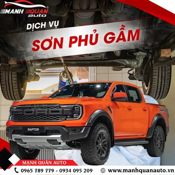 Phủ Gầm Cho Ford Raptor - Bảng Giá Mới